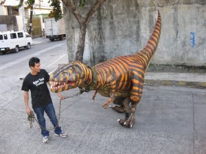 Walking T-rex